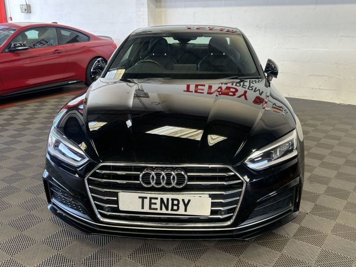 Audi A5 2.0 TFSI S LINE MHEV 2d 188 BHP Coupe Petrol BLACK