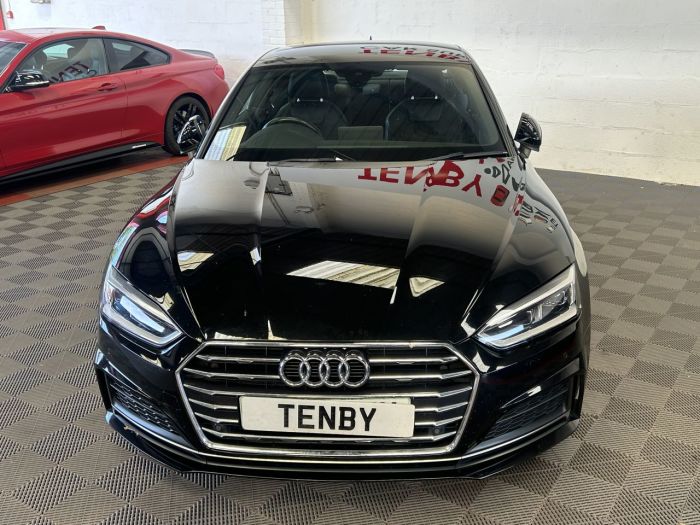 Audi A5 2.0 TFSI S LINE MHEV 2d 188 BHP Coupe Petrol BLACK