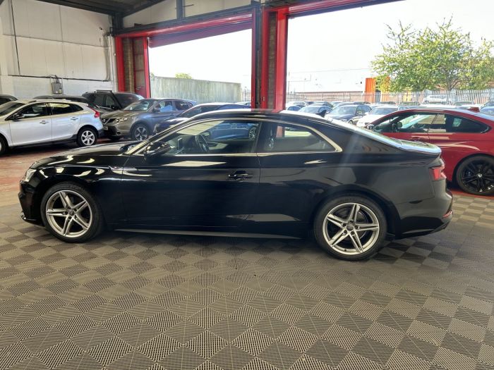 Audi A5 2.0 TFSI S LINE MHEV 2d 188 BHP Coupe Petrol BLACK