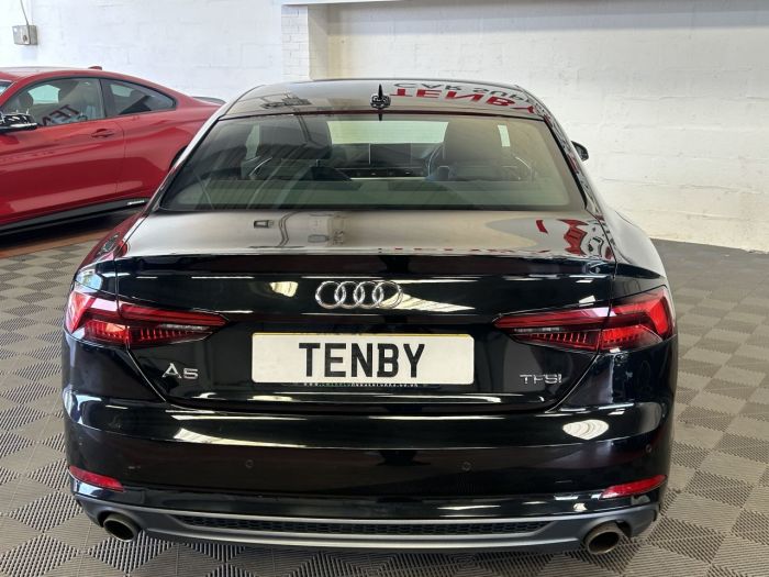 Audi A5 2.0 TFSI S LINE MHEV 2d 188 BHP Coupe Petrol BLACK