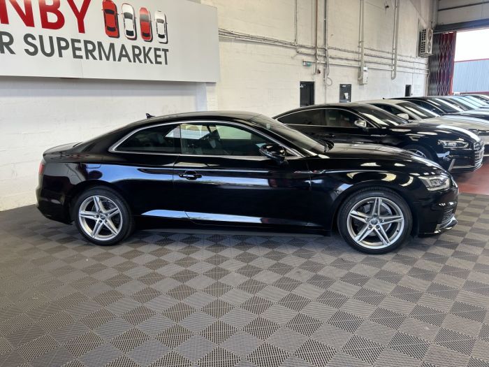 Audi A5 2.0 TFSI S LINE MHEV 2d 188 BHP Coupe Petrol BLACK