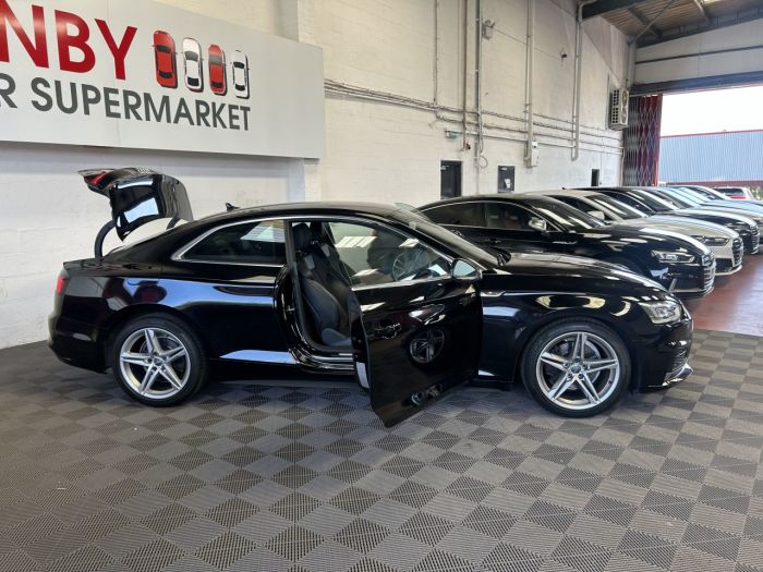 Audi A5 2.0 TFSI S LINE MHEV 2d 188 BHP Coupe Petrol BLACK