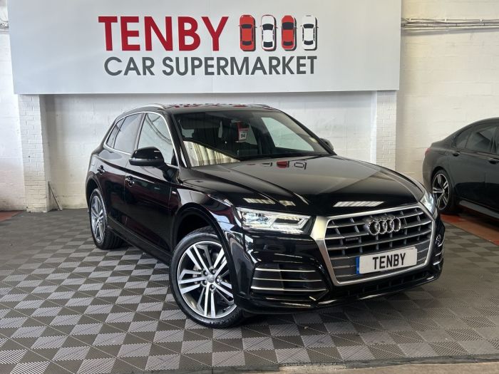 Audi Q5 3.0 TDI QUATTRO S LINE 5d 282 BHP Estate Diesel BLACK