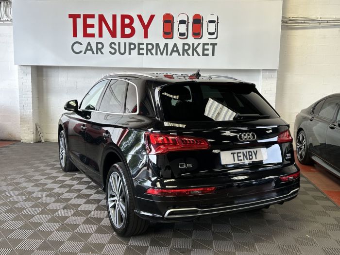 Audi Q5 3.0 TDI QUATTRO S LINE 5d 282 BHP Estate Diesel BLACK