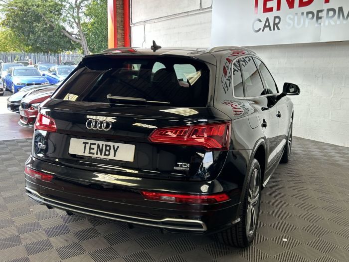 Audi Q5 3.0 TDI QUATTRO S LINE 5d 282 BHP Estate Diesel BLACK