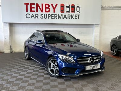 Mercedes-Benz C Class 2.1 C 220 D AMG LINE PREMIUM 4d 170 BHP Saloon Diesel BLUEMercedes-Benz C Class 2.1 C 220 D AMG LINE PREMIUM 4d 170 BHP Saloon Diesel BLUE at Motor Finance 4u Tunbridge Wells