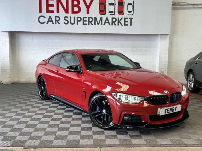 BMW 4 Series 3.0 440I M SPORT 2d 322 BHP Coupe Petrol RED