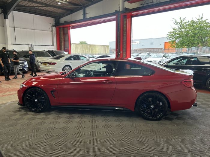 BMW 4 Series 3.0 440I M SPORT 2d 322 BHP Coupe Petrol RED