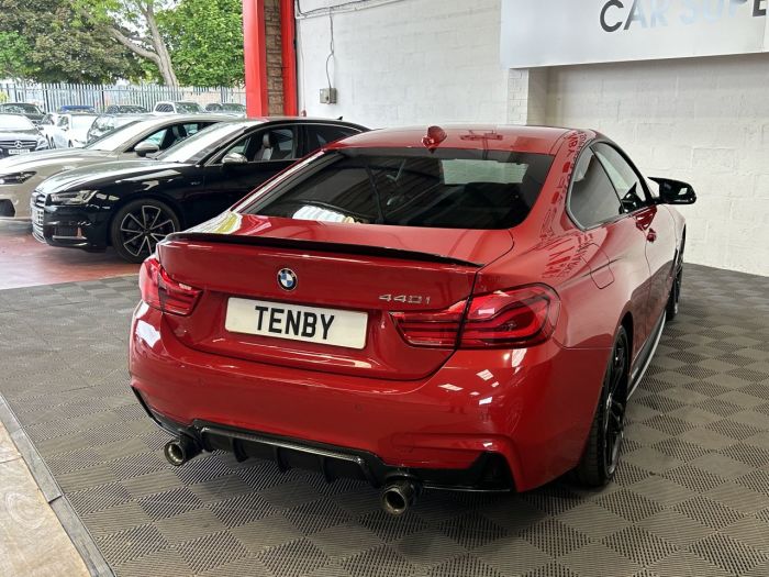 BMW 4 Series 3.0 440I M SPORT 2d 322 BHP Coupe Petrol RED