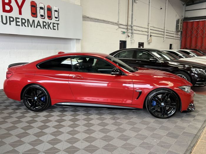 BMW 4 Series 3.0 440I M SPORT 2d 322 BHP Coupe Petrol RED