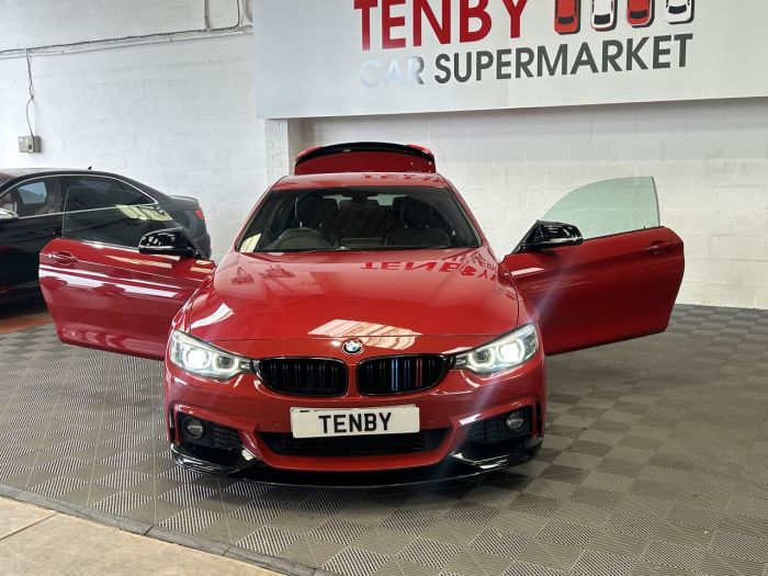 BMW 4 Series 3.0 440I M SPORT 2d 322 BHP Coupe Petrol RED