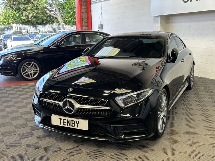 Mercedes-Benz CLS-Class 2.0 CLS 350 AMG LINE PREMIUM PLUS MHEV 4d 295 BHP Coupe Petrol BLACK