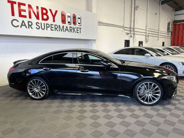 Mercedes-Benz CLS-Class 2.0 CLS 350 AMG LINE PREMIUM PLUS MHEV 4d 295 BHP Coupe Petrol BLACK