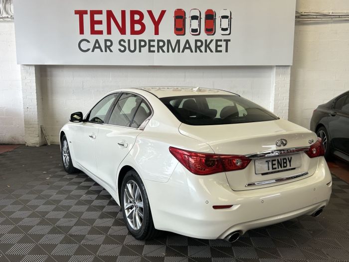 Infiniti Q50 2.1 PREMIUM D 4d 168 BHP Saloon Diesel WHITE