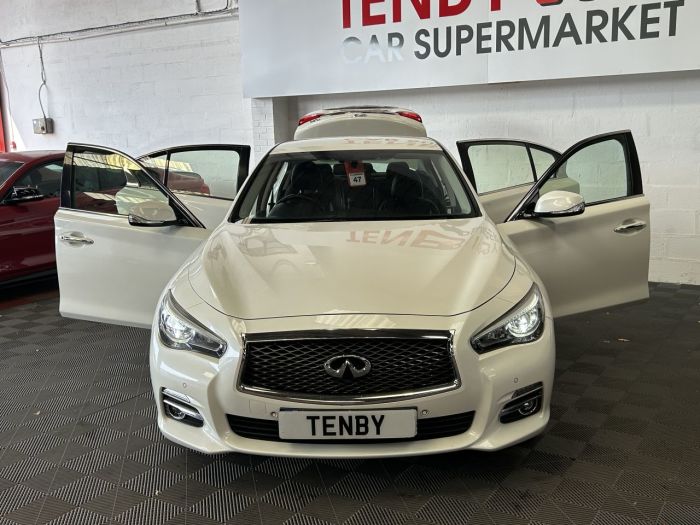 Infiniti Q50 2.1 PREMIUM D 4d 168 BHP Saloon Diesel WHITE