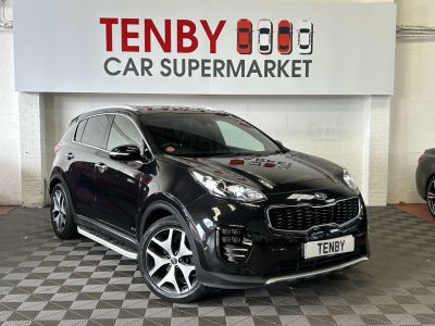 Kia Sportage 1.6 GT-LINE 5d 174 BHP Estate Petrol BLACKKia Sportage 1.6 GT-LINE 5d 174 BHP Estate Petrol BLACK at Motor Finance 4u Tunbridge Wells