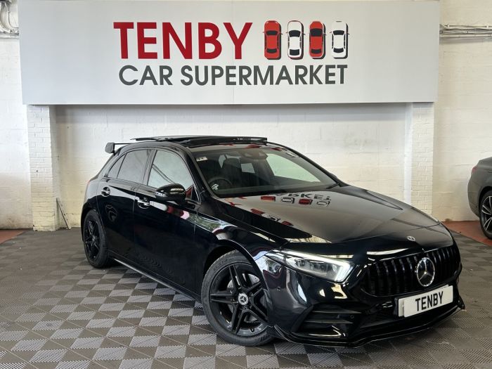 Mercedes-Benz A Class 2.0 A 220 4MATIC AMG LINE PREMIUM PLUS 5d 188 BHP Hatchback Petrol BLACK