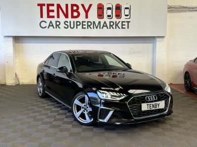 Audi A4 2.0 TDI S LINE MHEV 4d 161 BHP Saloon Diesel BLACKAudi A4 2.0 TDI S LINE MHEV 4d 161 BHP Saloon Diesel BLACK at Motor Finance 4u Tunbridge Wells