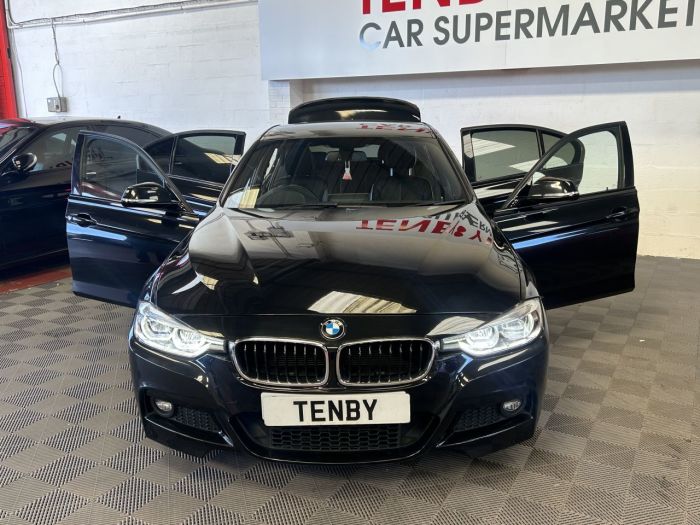 BMW 3 Series 2.0 320D M SPORT 4d 188 BHP Saloon Diesel BLACK