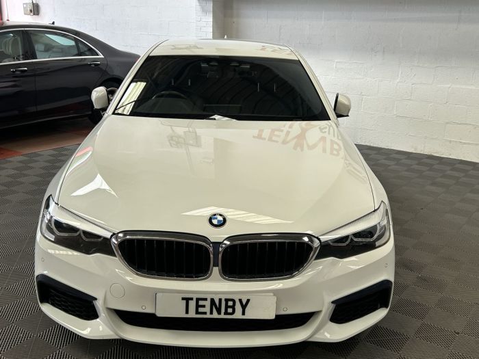 BMW 5 Series 2.0 530I M SPORT 4d 248 BHP Saloon Petrol WHITE