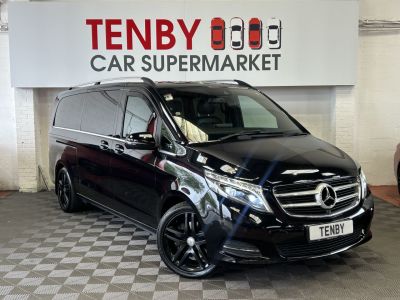 Mercedes-Benz V Class 2.1 V250 XLWB BLUETEC 8Seater SPORT 5d 188 BHP MPV Diesel BLACKMercedes-Benz V Class 2.1 V250 XLWB BLUETEC 8Seater SPORT 5d 188 BHP MPV Diesel BLACK at Motor Finance 4u Tunbridge Wells