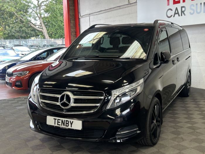 Mercedes-Benz V Class 2.1 V250 XLWB BLUETEC 8Seater SPORT 5d 188 BHP MPV Diesel BLACK