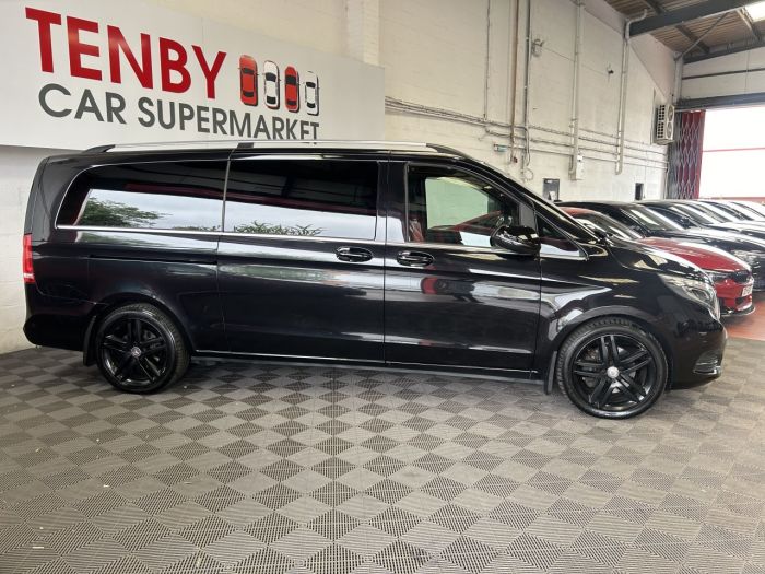 Mercedes-Benz V Class 2.1 V250 XLWB BLUETEC 8Seater SPORT 5d 188 BHP MPV Diesel BLACK