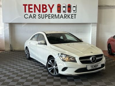 Mercedes-Benz CLA 2.1 CLA 200 D SPORT 4d 134 BHP Coupe Diesel WHITEMercedes-Benz CLA 2.1 CLA 200 D SPORT 4d 134 BHP Coupe Diesel WHITE at Motor Finance 4u Tunbridge Wells