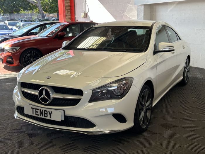 Mercedes-Benz CLA 2.1 CLA 200 D SPORT 4d 134 BHP Coupe Diesel WHITE