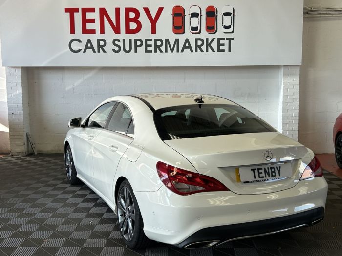 Mercedes-Benz CLA 2.1 CLA 200 D SPORT 4d 134 BHP Coupe Diesel WHITE