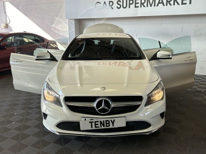 Mercedes-Benz CLA 2.1 CLA 200 D SPORT 4d 134 BHP Coupe Diesel WHITE