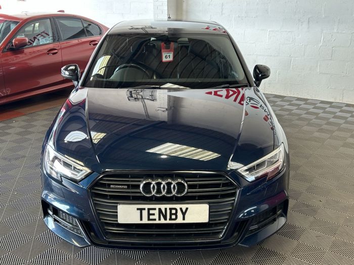 Audi A3 2.0 TDI QUATTRO BLACK EDITION 5d 182 BHP Hatchback Diesel BLUE