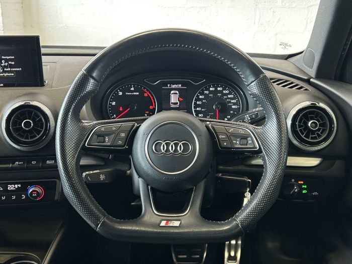 Audi A3 2.0 TDI QUATTRO BLACK EDITION 5d 182 BHP Hatchback Diesel BLUE