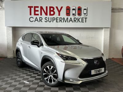 Lexus Nx 2.5 300H F SPORT 5d 153 BHP Estate Hybrid SILVERLexus Nx 2.5 300H F SPORT 5d 153 BHP Estate Hybrid SILVER at Motor Finance 4u Tunbridge Wells