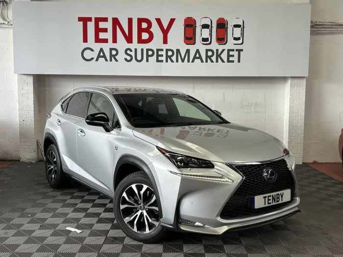 Lexus Nx 2.5 300H F SPORT 5d 153 BHP Estate Hybrid SILVER