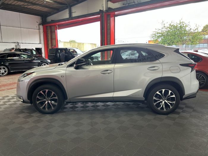 Lexus Nx 2.5 300H F SPORT 5d 153 BHP Estate Hybrid SILVER