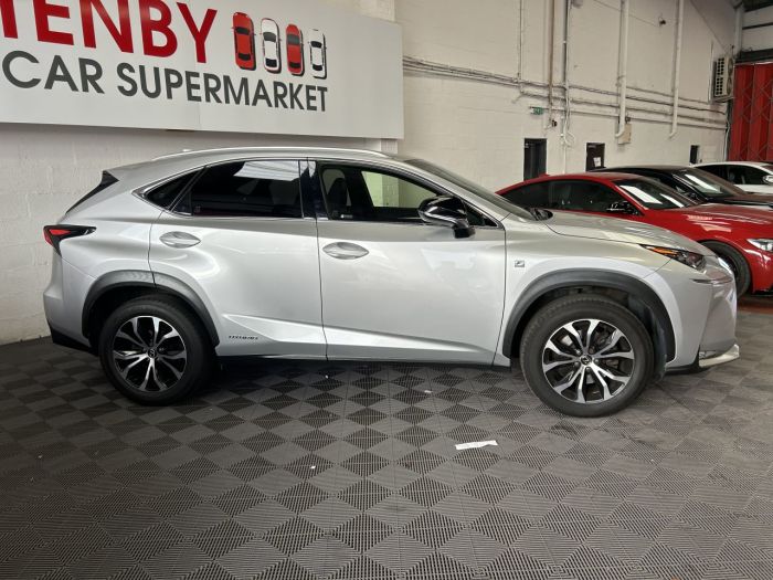 Lexus Nx 2.5 300H F SPORT 5d 153 BHP Estate Hybrid SILVER