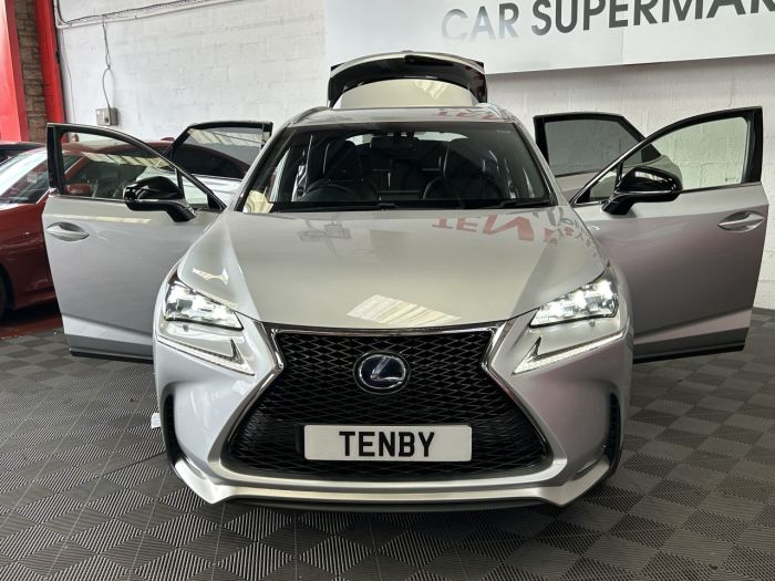 Lexus Nx 2.5 300H F SPORT 5d 153 BHP Estate Hybrid SILVER