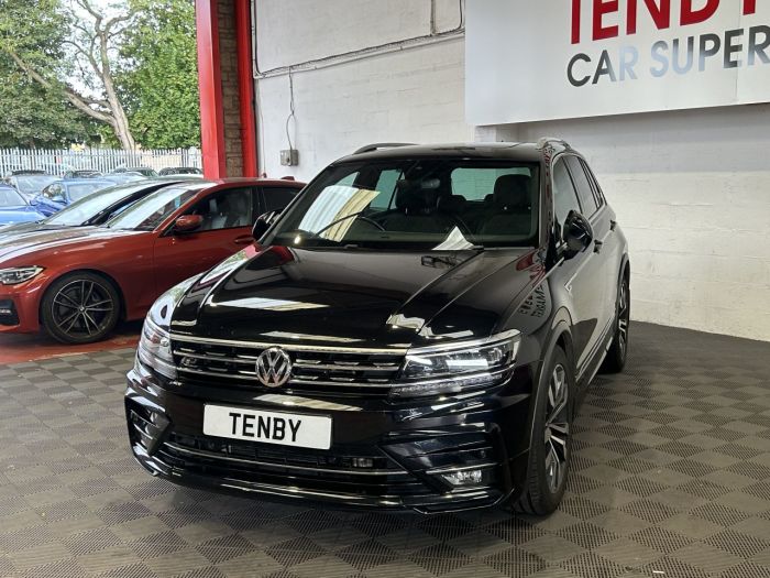 Volkswagen Tiguan 2.0 TDI R-Line SUV 5dr Diesel DSG 4Motion Euro 6 (s/s) (150 ps) SUV Diesel BLACK