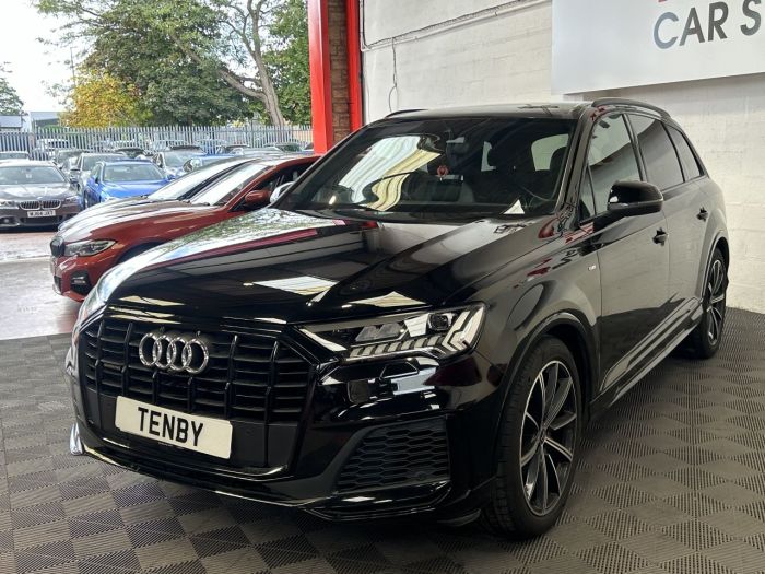 Audi Q7 3.0 TDI V6 45 Black Edition SUV 5dr Diesel Tiptronic quattro Euro 6 (s/s) (231 ps) SUV Diesel BLACK