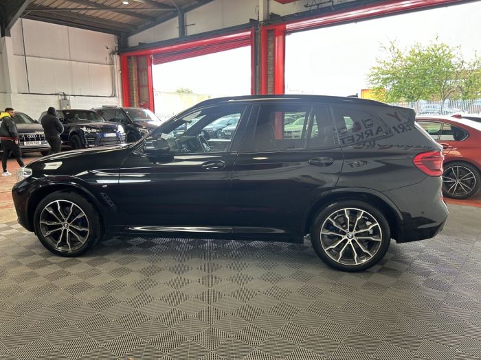 BMW X3 2.0 20d MHT M Sport SUV 5dr Diesel Hybrid Auto xDrive Euro 6 (s/s) (190 ps) SUV Hybrid BLACK