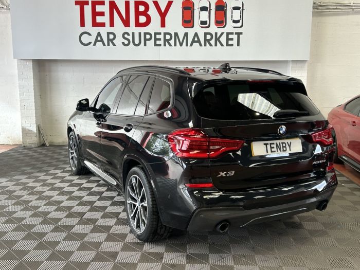 BMW X3 2.0 20d MHT M Sport SUV 5dr Diesel Hybrid Auto xDrive Euro 6 (s/s) (190 ps) SUV Hybrid BLACK