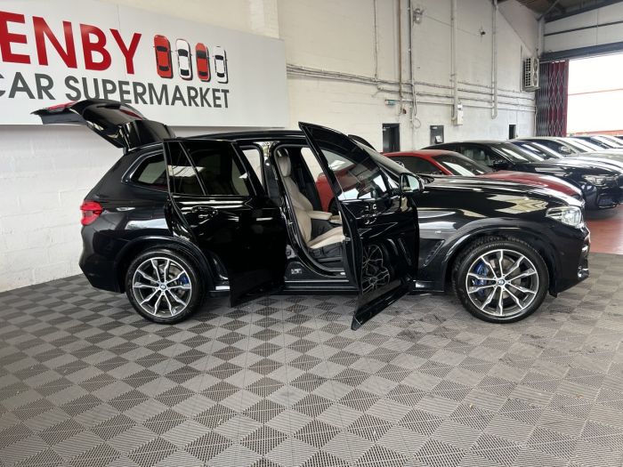 BMW X3 2.0 20d MHT M Sport SUV 5dr Diesel Hybrid Auto xDrive Euro 6 (s/s) (190 ps) SUV Hybrid BLACK