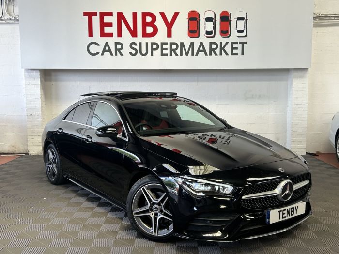 Mercedes-Benz CLA 1.3 CLA 180 AMG LINE PREMIUM PLUS 4d 135 BHP Coupe Petrol BLACK