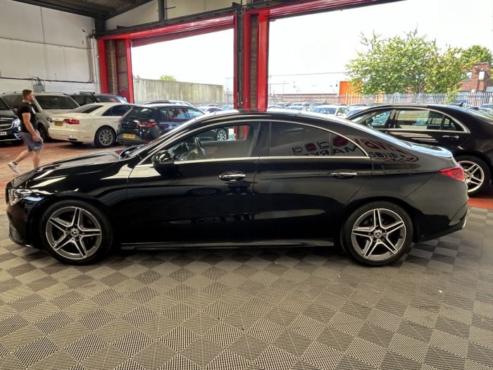 Mercedes-Benz CLA 1.3 CLA 180 AMG LINE PREMIUM PLUS 4d 135 BHP Coupe Petrol BLACK