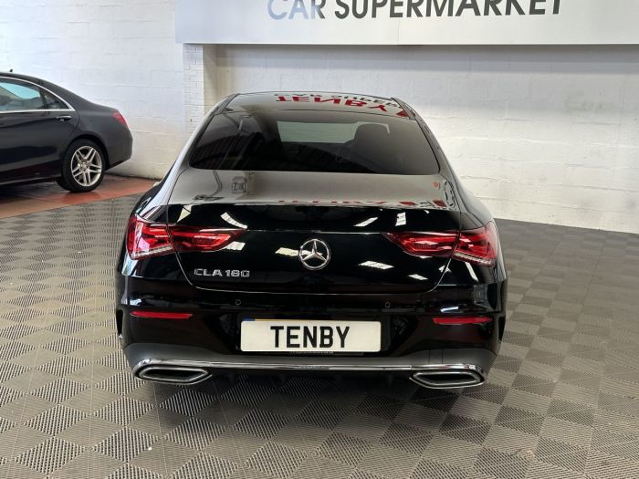 Mercedes-Benz CLA 1.3 CLA 180 AMG LINE PREMIUM PLUS 4d 135 BHP Coupe Petrol BLACK