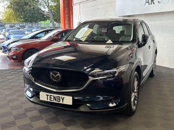 Mazda CX-5 2.2 D SPORT NAV PLUS 5d 148 BHP Estate Diesel BLUE