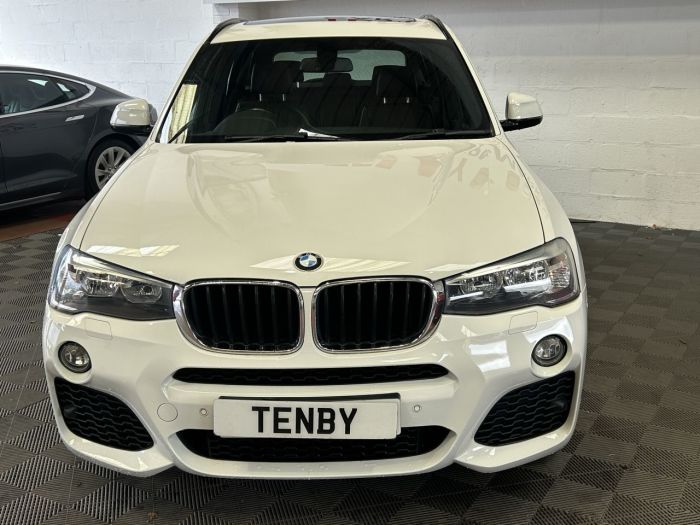 BMW X3 2.0 20d M Sport SUV 5dr Diesel Auto xDrive Euro 6 (s/s) (190 ps) SUV Diesel WHITE