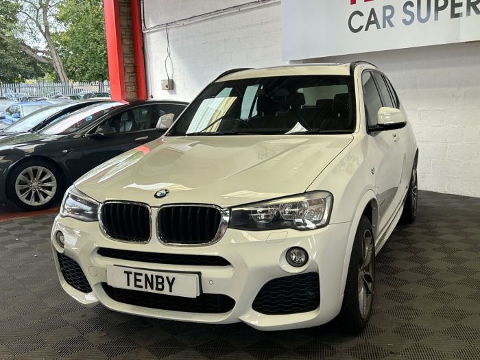 BMW X3 2.0 20d M Sport SUV 5dr Diesel Auto xDrive Euro 6 (s/s) (190 ps) SUV Diesel WHITE