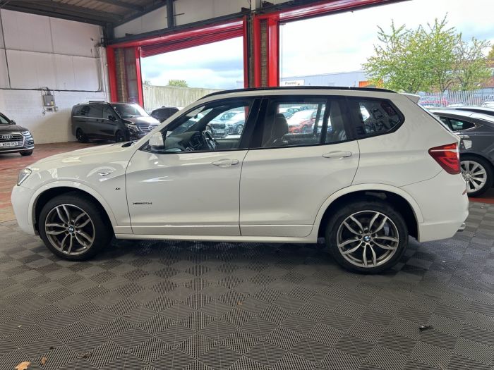 BMW X3 2.0 20d M Sport SUV 5dr Diesel Auto xDrive Euro 6 (s/s) (190 ps) SUV Diesel WHITE